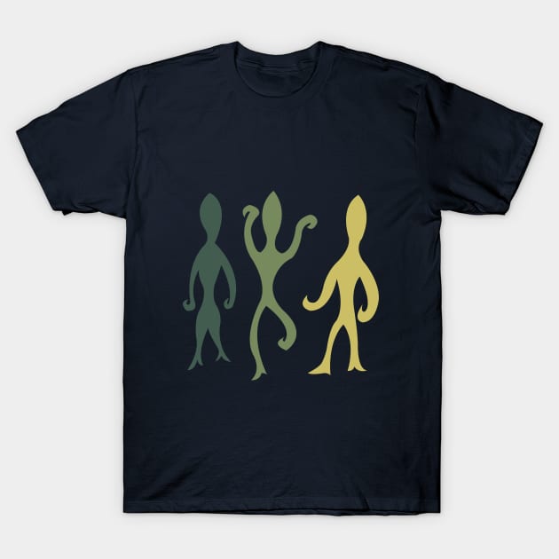 Aliens T-Shirt by gianbautista